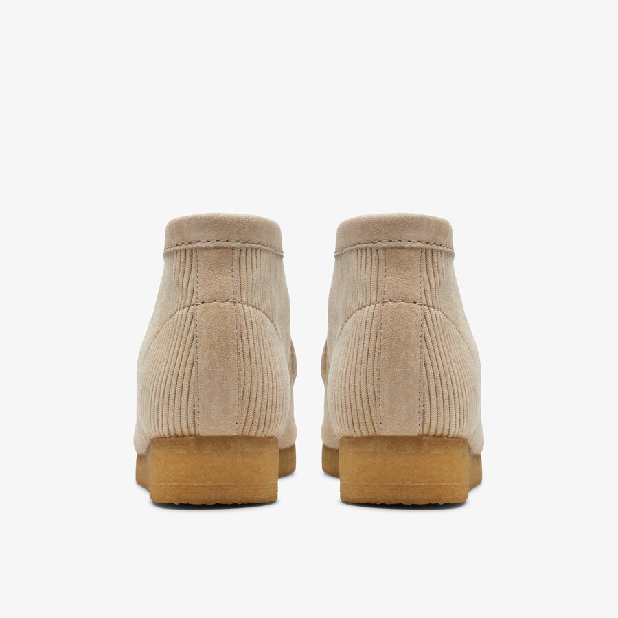 wallabee boot - zandkleurig koord